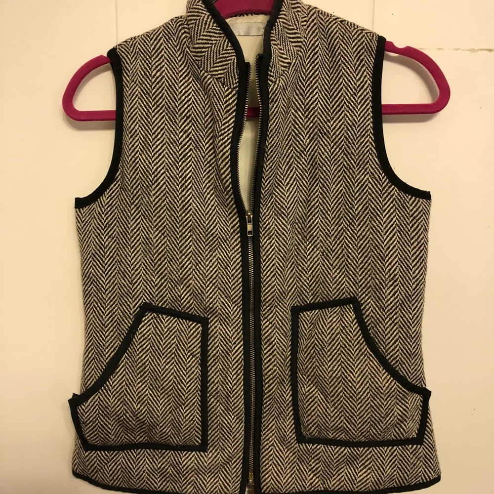 Herringbone vest